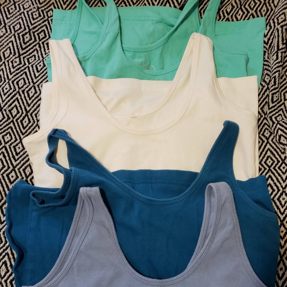 4 cotton undershirts